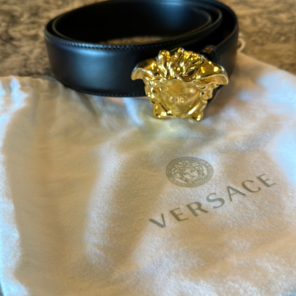 Versace La Medusa belt 100 inch